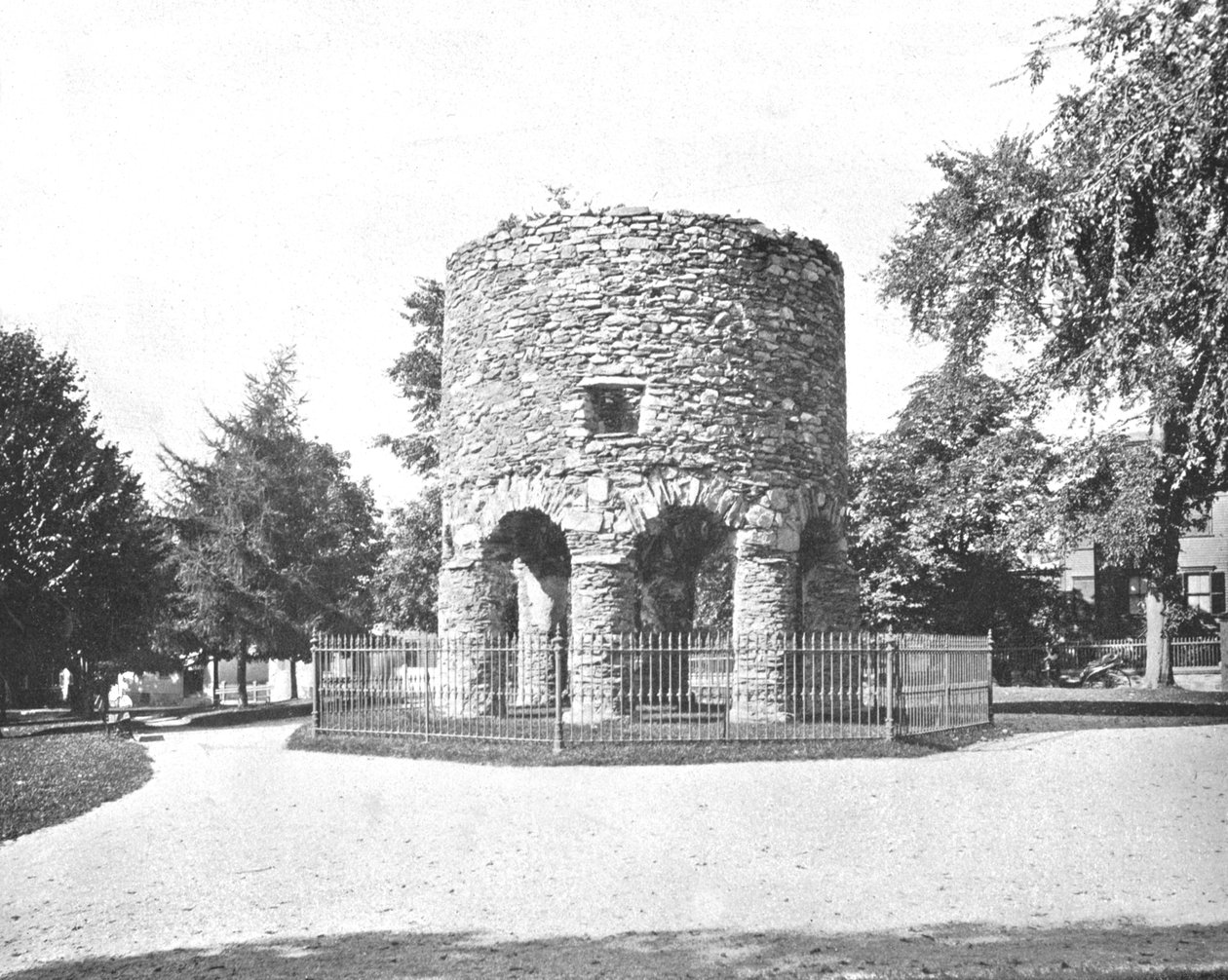 Der alte nordische Turm, Newport, Rhode Island, USA, ca. 1900 von Unbekannt