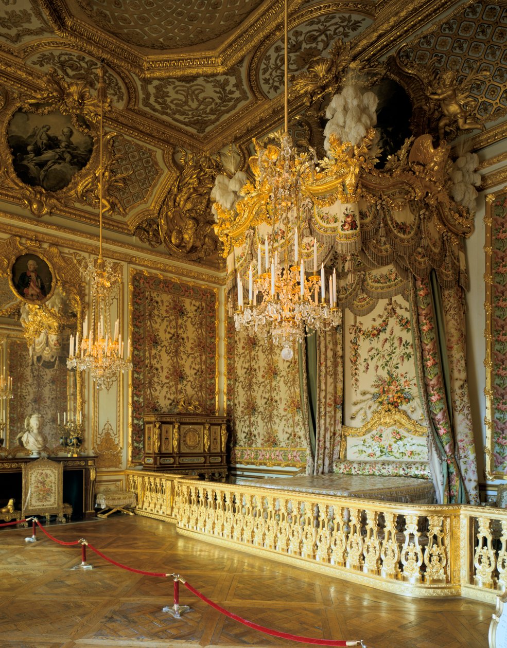 Das Schlafzimmer der Königin, Die Königin Suite Grand Appartement de la Reine von Unbekannt