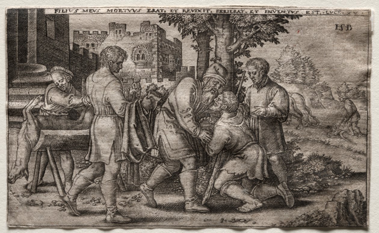 Die Rückkehr des verlorenen Sohnes, 1500er von Unbekannt
