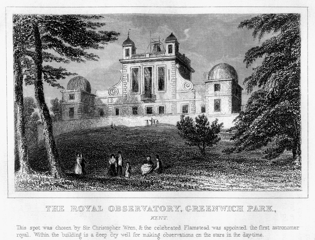 Das Royal Observatory, Greenwich, London von Unbekannt