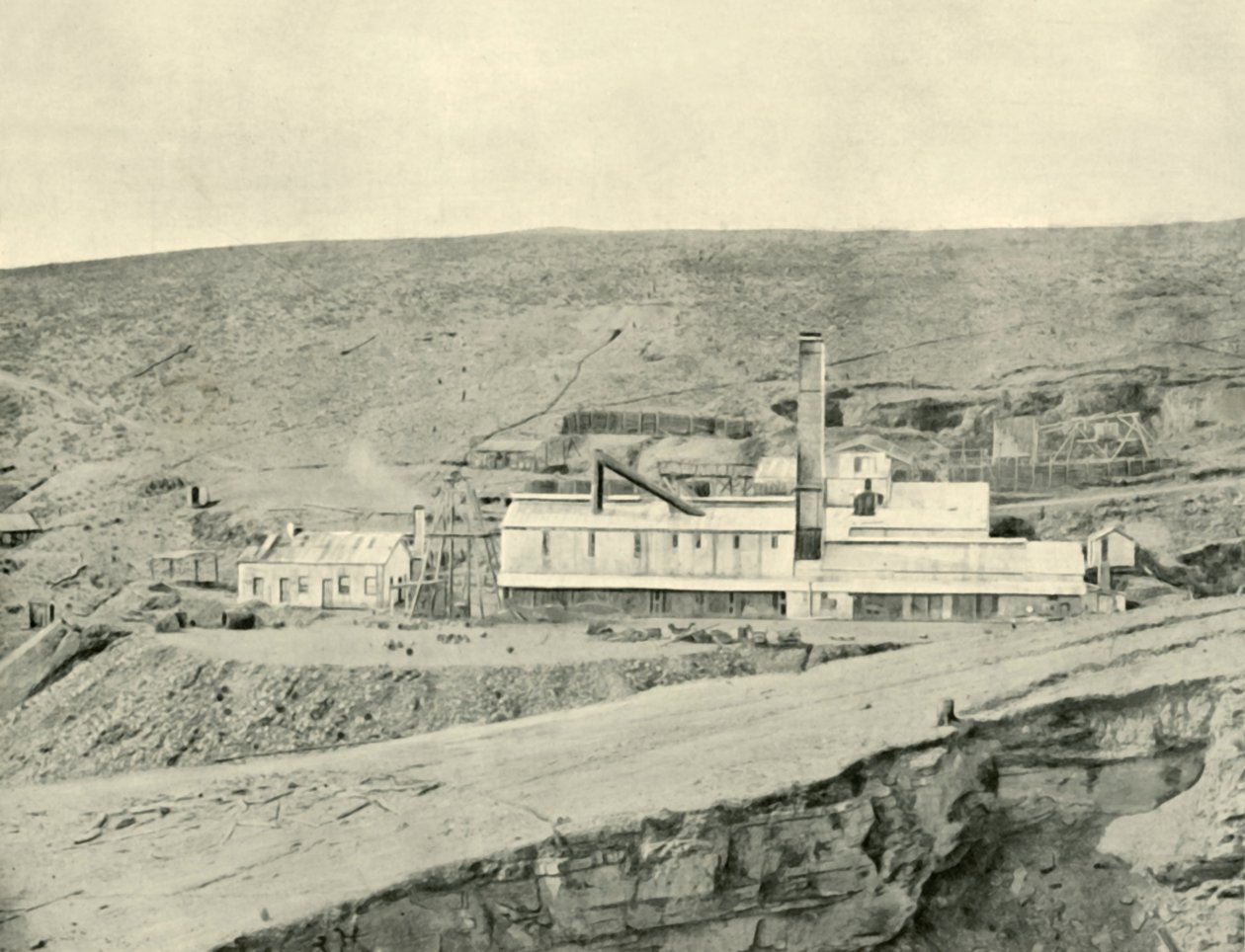 Die Silver King Mine, Sunny Corner, New South Wales von Unbekannt