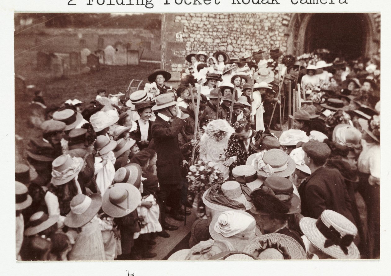 Die Hochzeit des Toastmasters, um 1910 von Unbekannt
