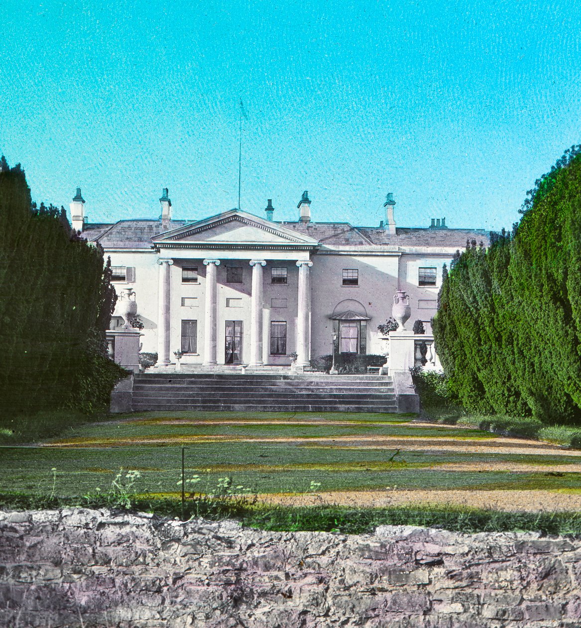 Die Vizekönigliche Lodge, Phoenix Park, Dublin, um 1910 von Unbekannt