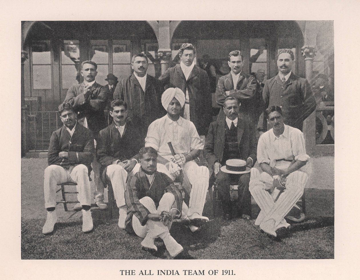Das All-India Cricket-Team von 1911-1912 von Unbekannt