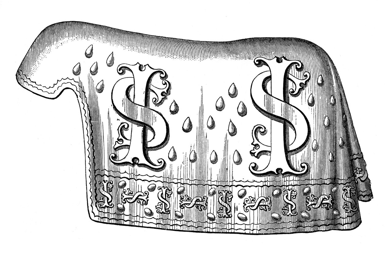 Das Pferdegeschirr von Königin Isabella von Spanien, 15. Jahrhundert, 1870 von Unbekannt