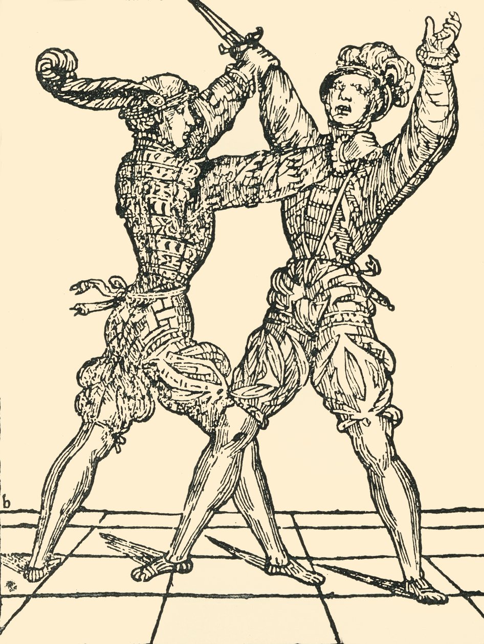 Die Hand gegen den Dolch, um 1536, 1903 von Unbekannt