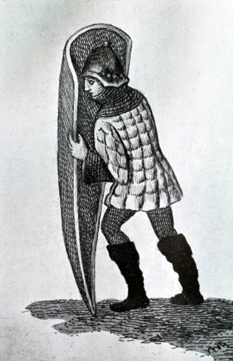 Der militärische Pourpoint, 15. Jahrhundert, 1910 von Unbekannt