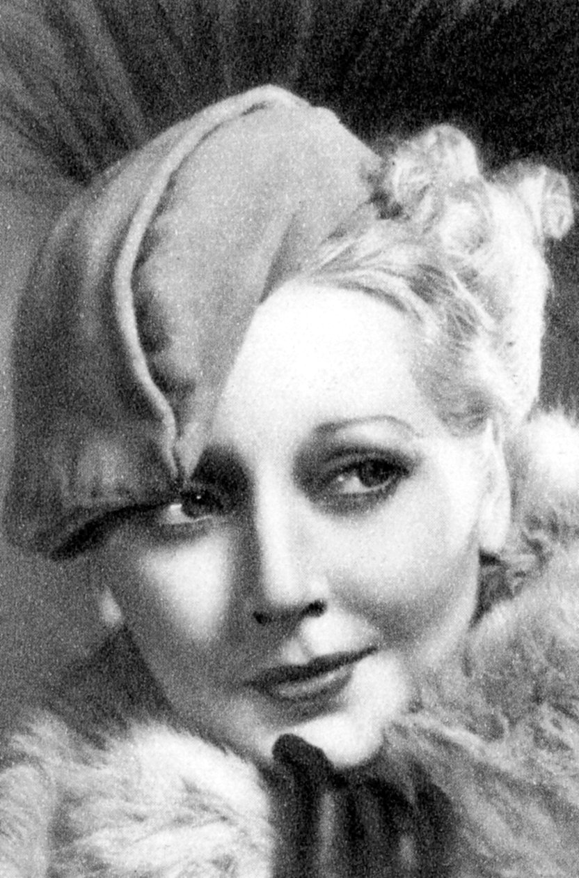 Thelma Todd, amerikanische Schauspielerin, 1934-1935 von Unbekannt