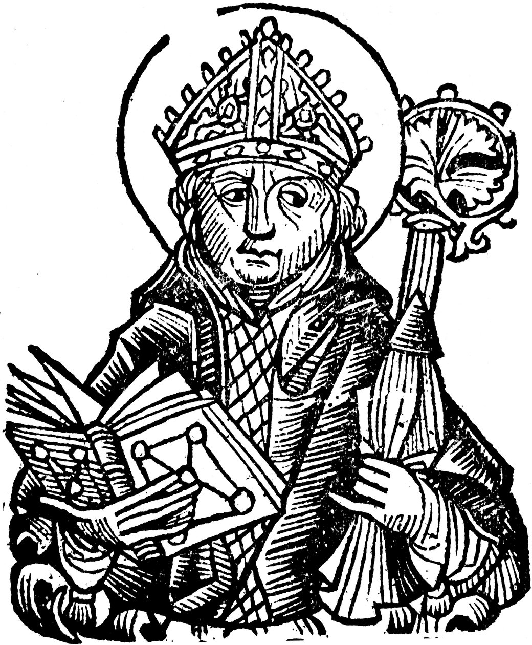 Thomas Becket 1118-1170, englischer Kirchenmann, Heiliger und Märtyrer, 1493 von Unbekannt