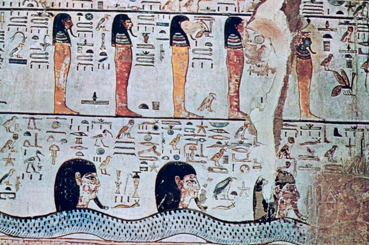 Grab von Sethos I., Tal der Könige, Ägypten, 13. Jahrhundert v. Chr. von Unbekannt