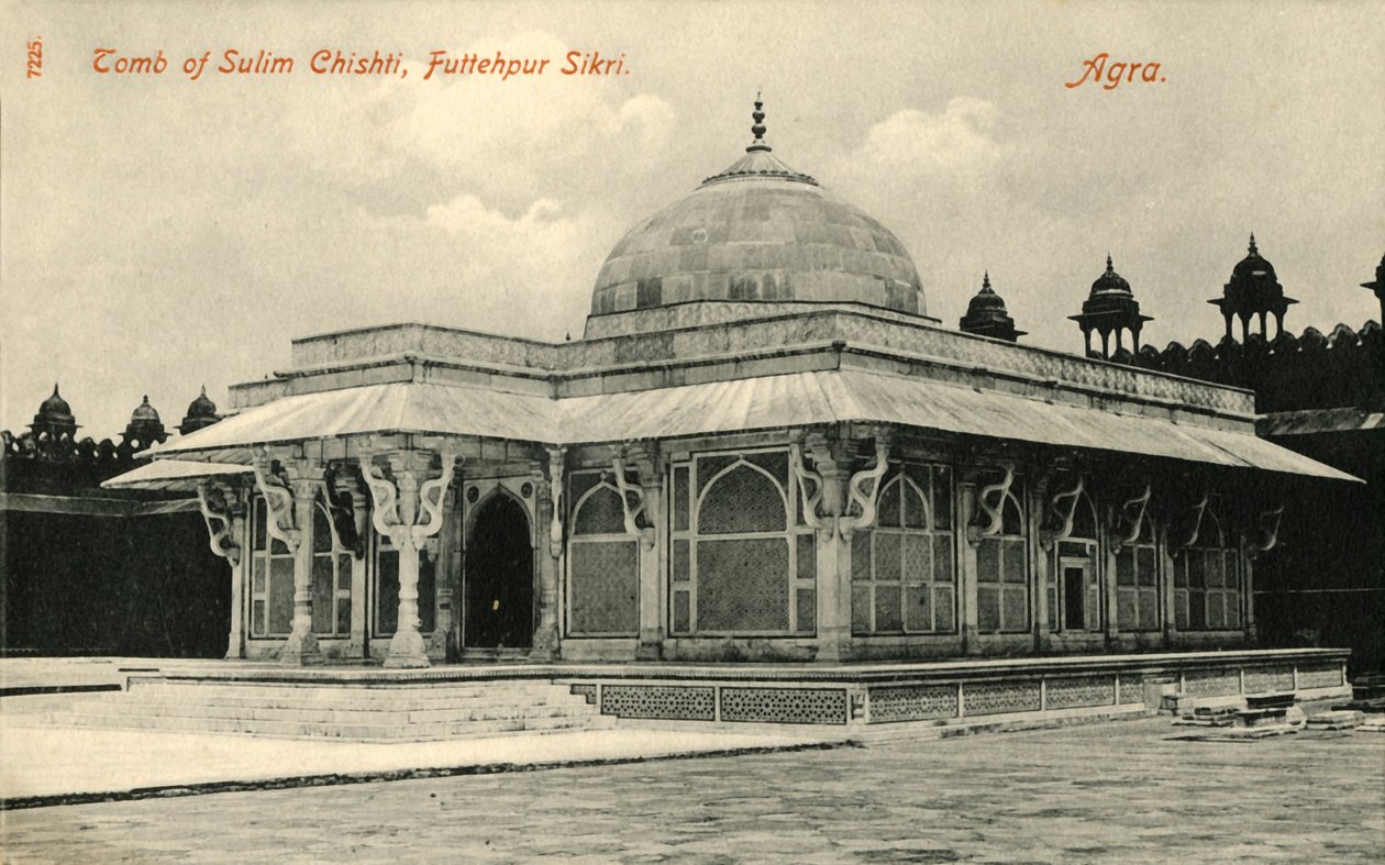 Grab von Sulim Chishti, Futtehpur Sikri, Agra von Unbekannt
