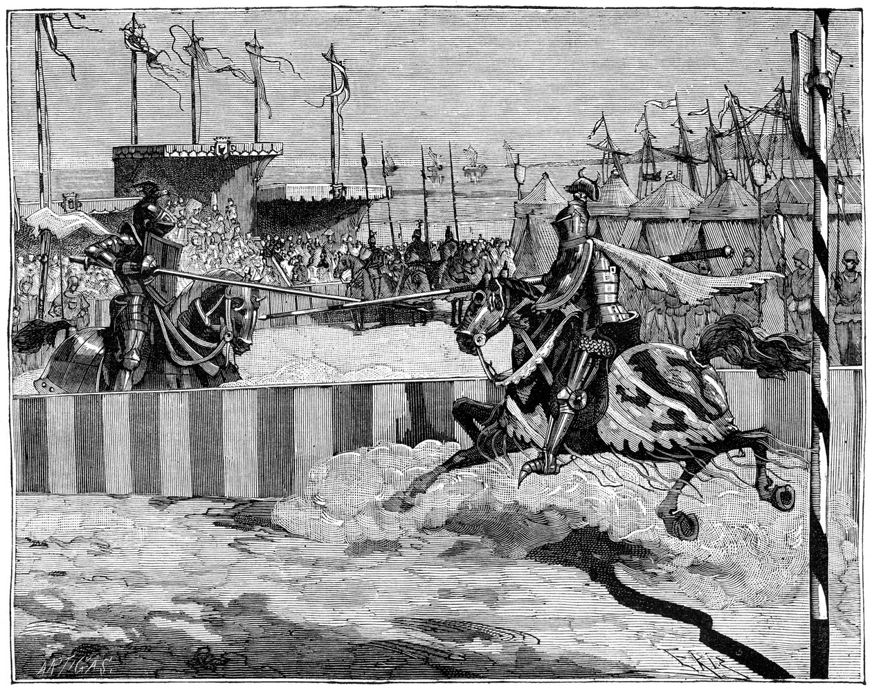 Turnier zur Krönung von Louis II d