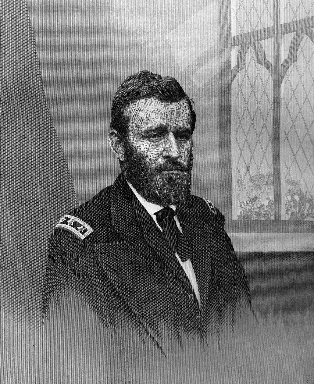 Ulysses S. Grant, 18. Präsident der Vereinigten Staaten, 19. Jahrhundert von Unbekannt