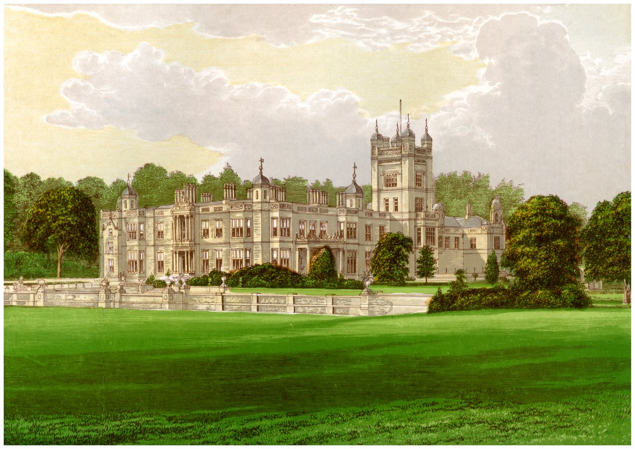Underley Hall, Westmorland, Heim des Earl of Bective, ca. 1880 von Unbekannt