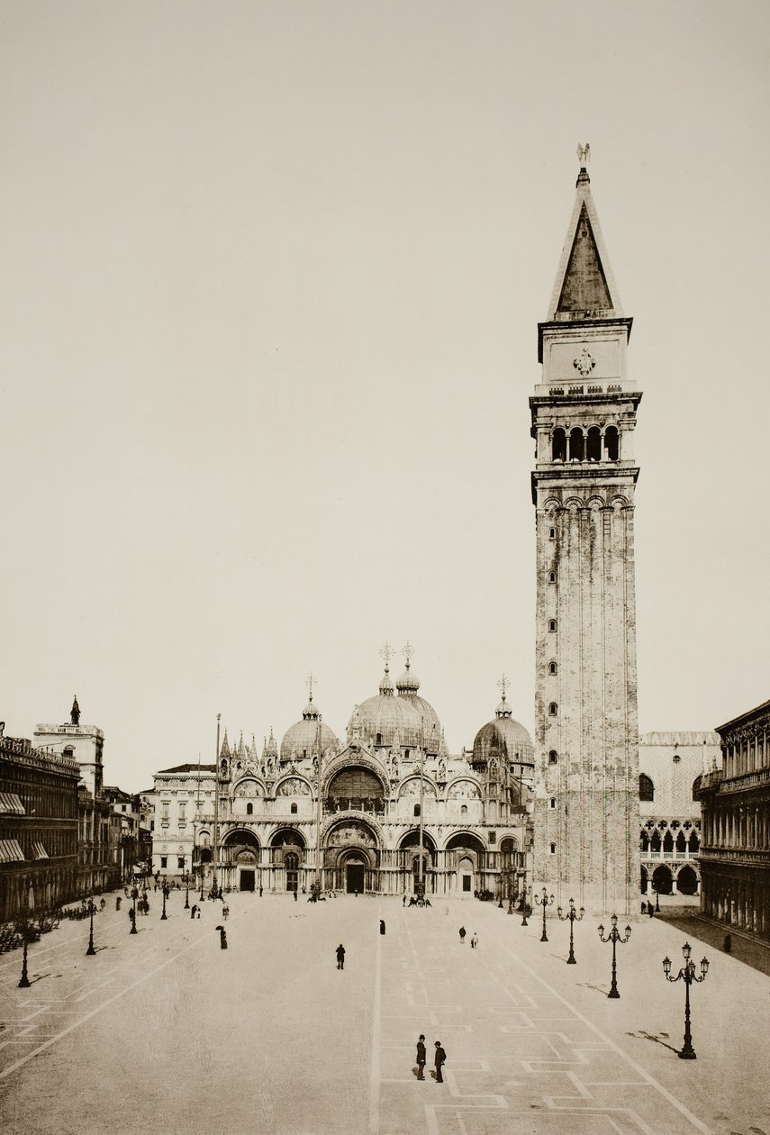 Ohne Titel 96 [Markusdom und Campanile, Venedig] von Unbekannt