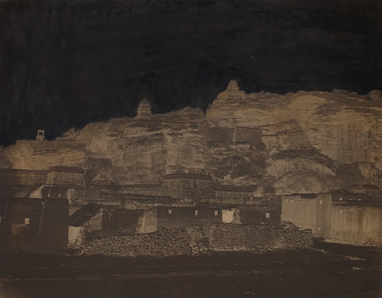 Ohne Titel, [Gebäude, möglicherweise eine archäologische Stätte] von Unbekannt