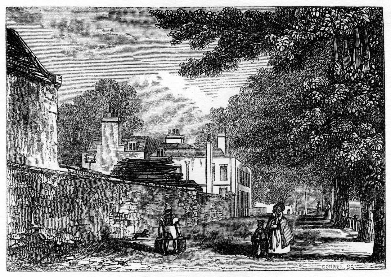 Upper Flask Tavern, Hampstead Heath, Residenz von George Steevens von Unbekannt