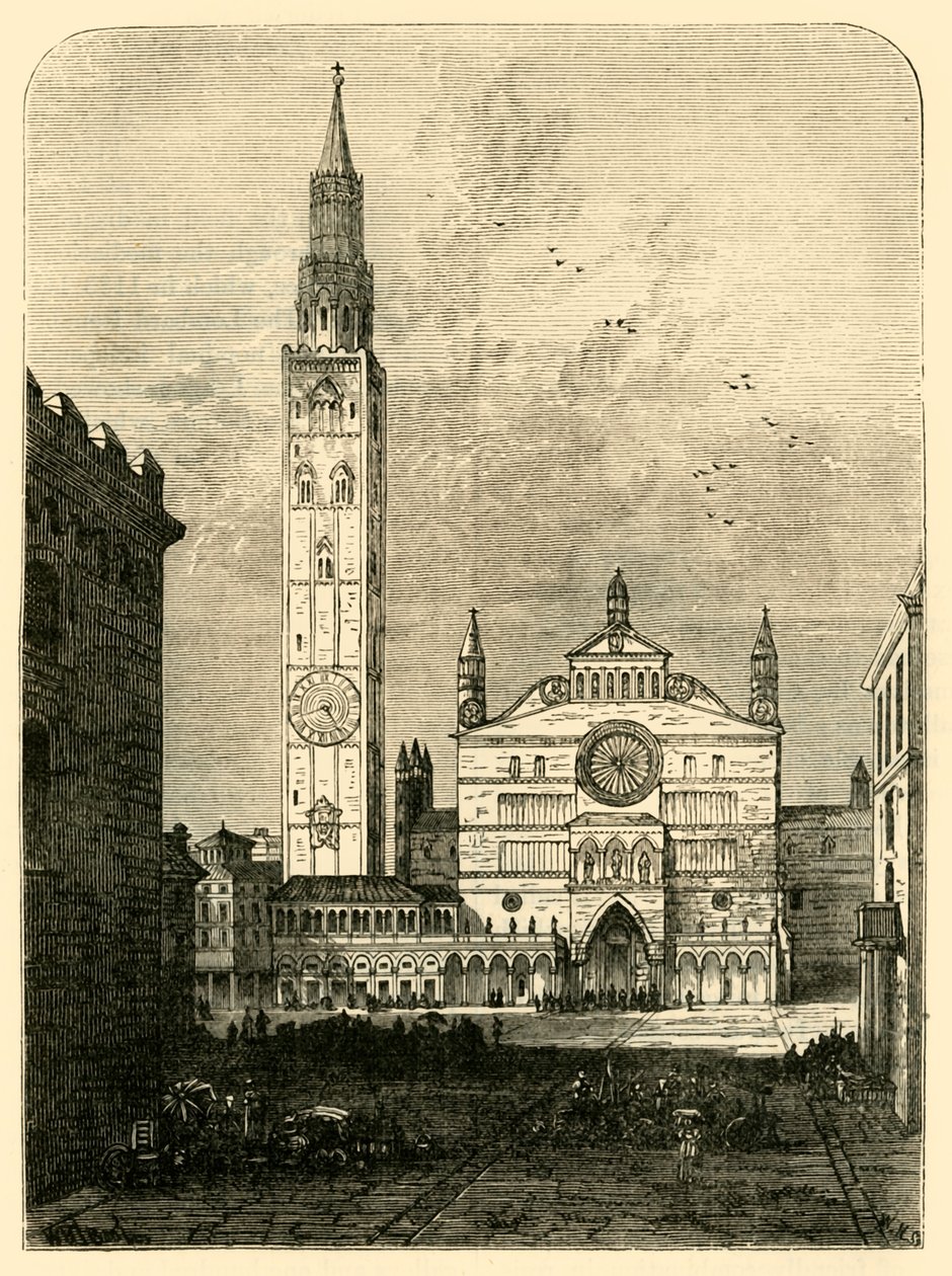Ansicht von Cremona, 1890 von Unbekannt