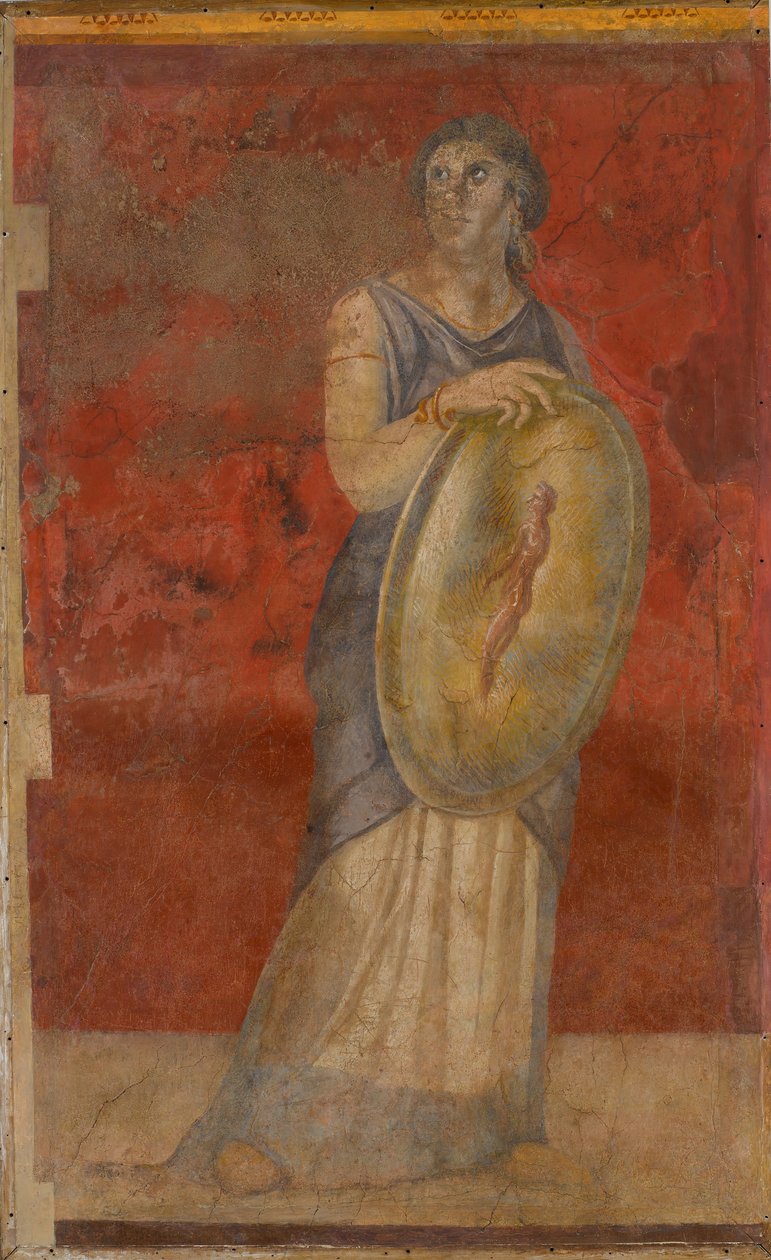 Wandmalerei aus Raum H der Villa von P. Fannius Synistor in Boscoreale, ca. 50-40 v. Chr. von Unbekannt