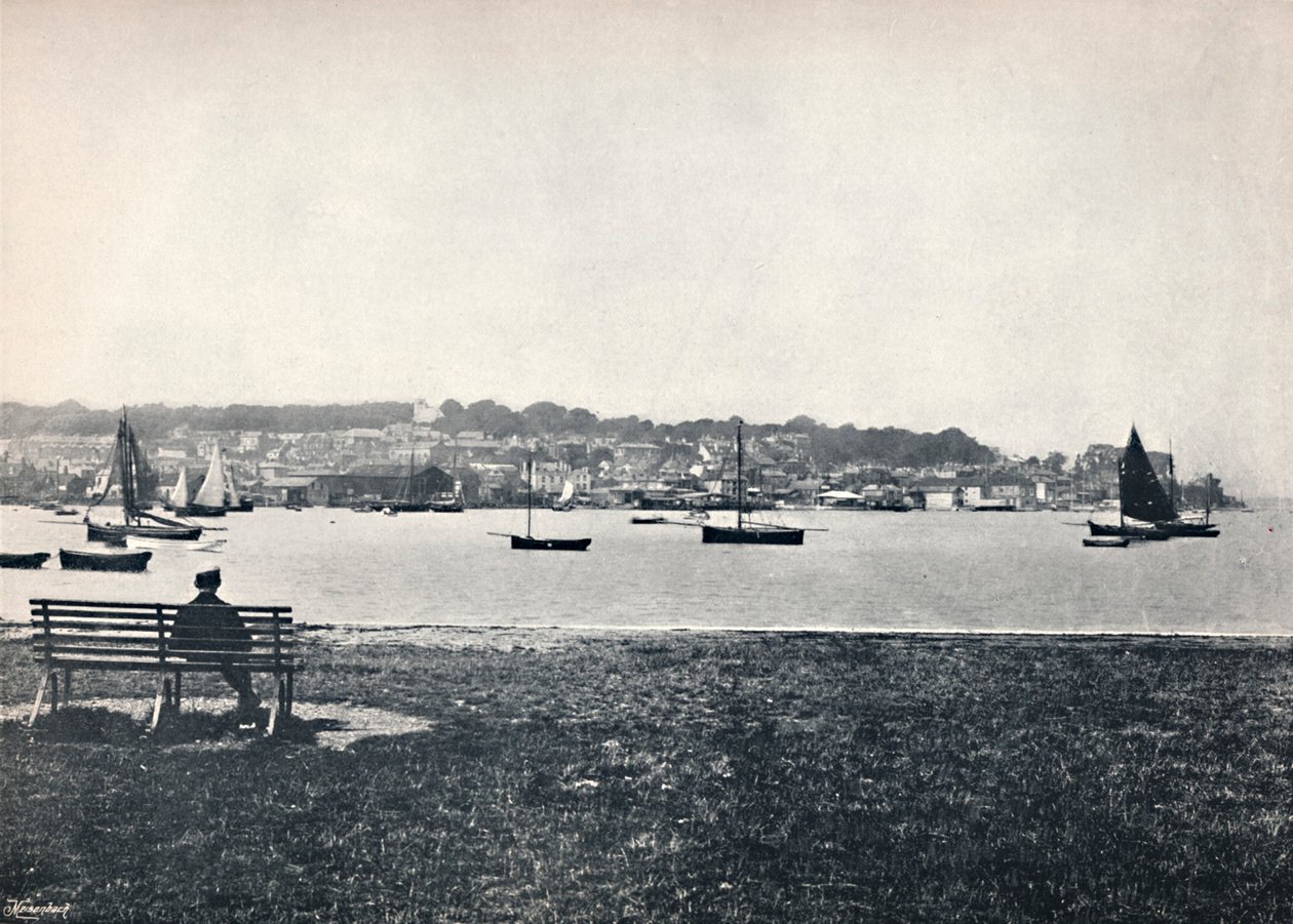 West Cowes - Blick von East Cowes von Unbekannt