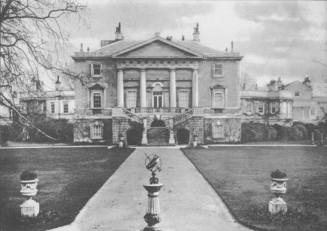 White Lodge, das Zuhause von Königin Mary vor ihrer Heirat und der Geburtsort von Edward VIII, 1936 von Unbekannt