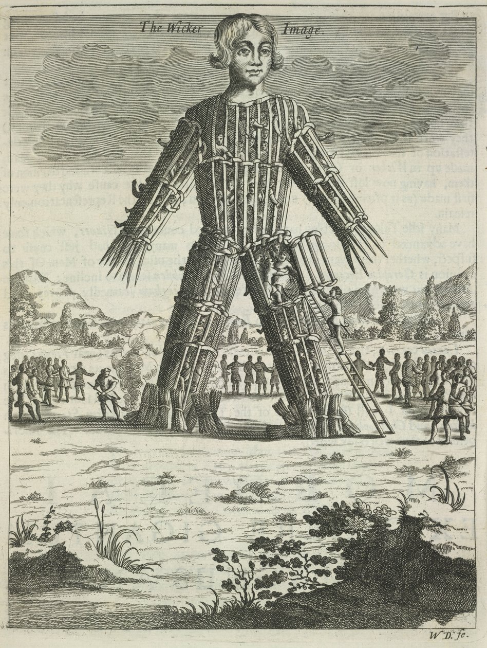 Weidenmann aus Britannia Antiqua Illustrata von Aylett Sammes, 1676 von Unbekannt