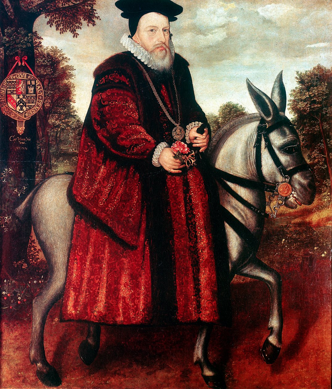 William Cecil, 1. Baron Burghley 1520-1598, englischer Staatsmann von Unbekannt