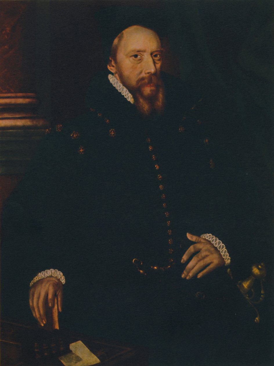 William Cecil, Lord Burghley, Mitte 16. Jahrhundert, 1941 von Unbekannt