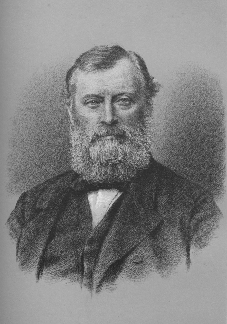 William Edward Forster, britischer Industrieller, Philanthrop und Politiker, ca. 1880-1883 von Unbekannt