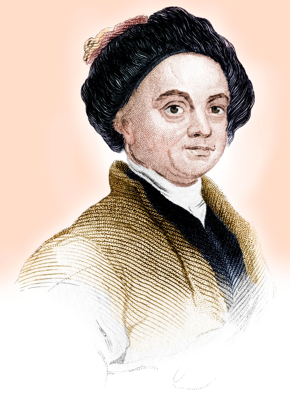 William Hogarth, englischer Maler, Grafiker, Satiriker und Karikaturist des 18. Jahrhunderts, ca. 1850 von Unbekannt
