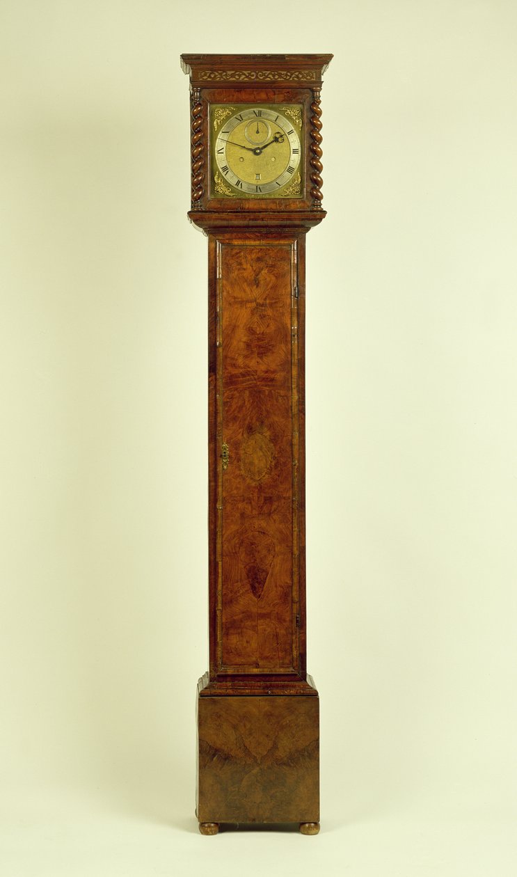 Charles II Walnuss-Standuhr, von Charles Gretton von Unbekannt Unbekannt