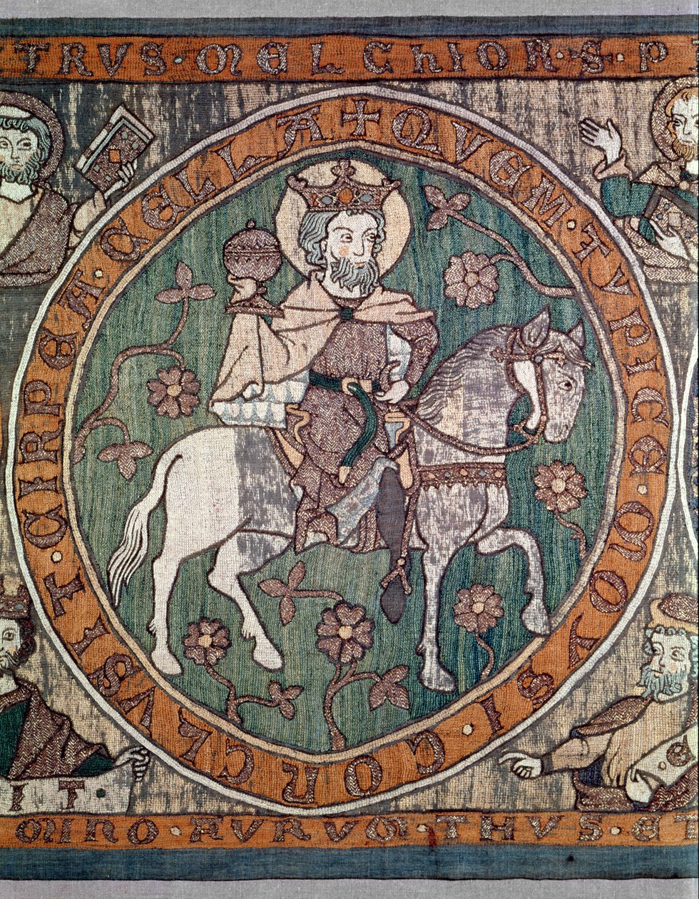 Bestickter Altartuch aus dem Bamberger Dom, Süddeutschland, ca. 1300 von Unbekannt Unbekannt