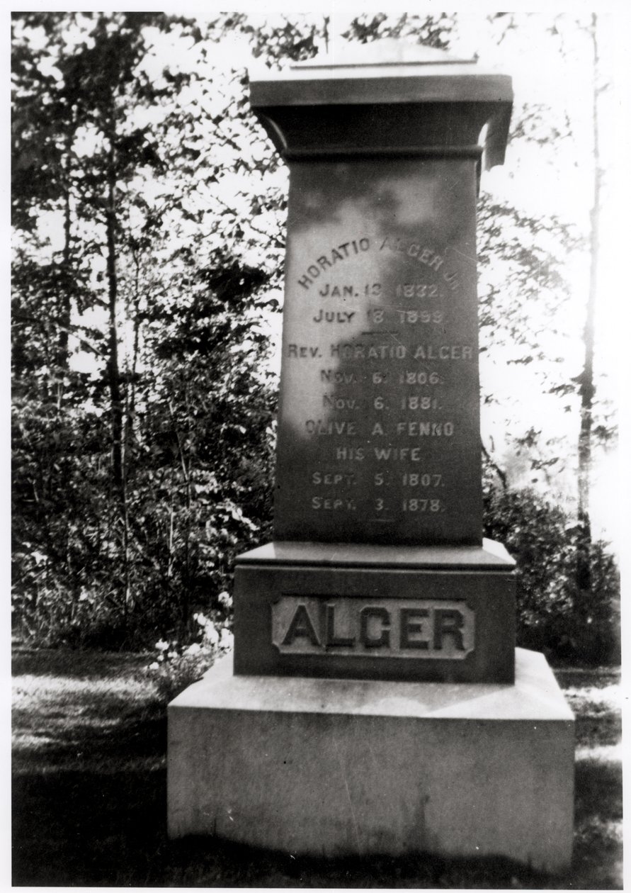 Horatio Algers Grab in Natick, Massachusetts von Unbekannt Unbekannt