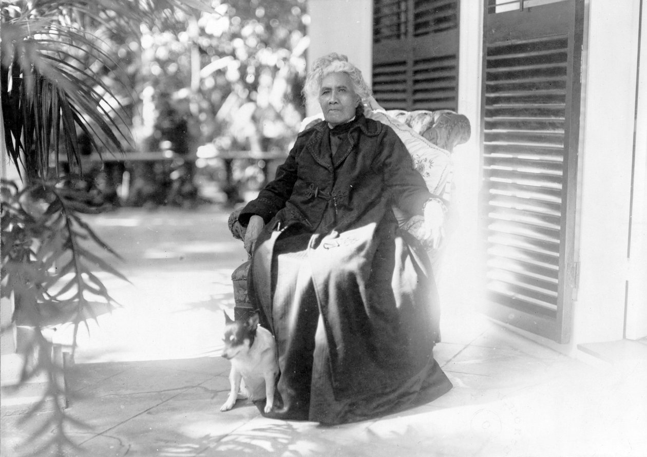 Liliuokalani, Königin von Hawaii, ca. 1917 von Unbekannt Unbekannt
