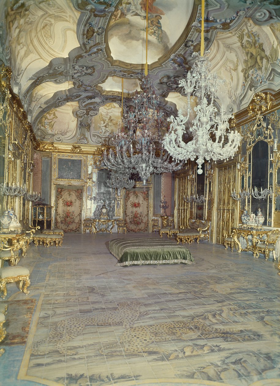 Salon des Palazzo Gangi, Palermo, erbaut ca. 1650 von Unbekannt Unbekannt