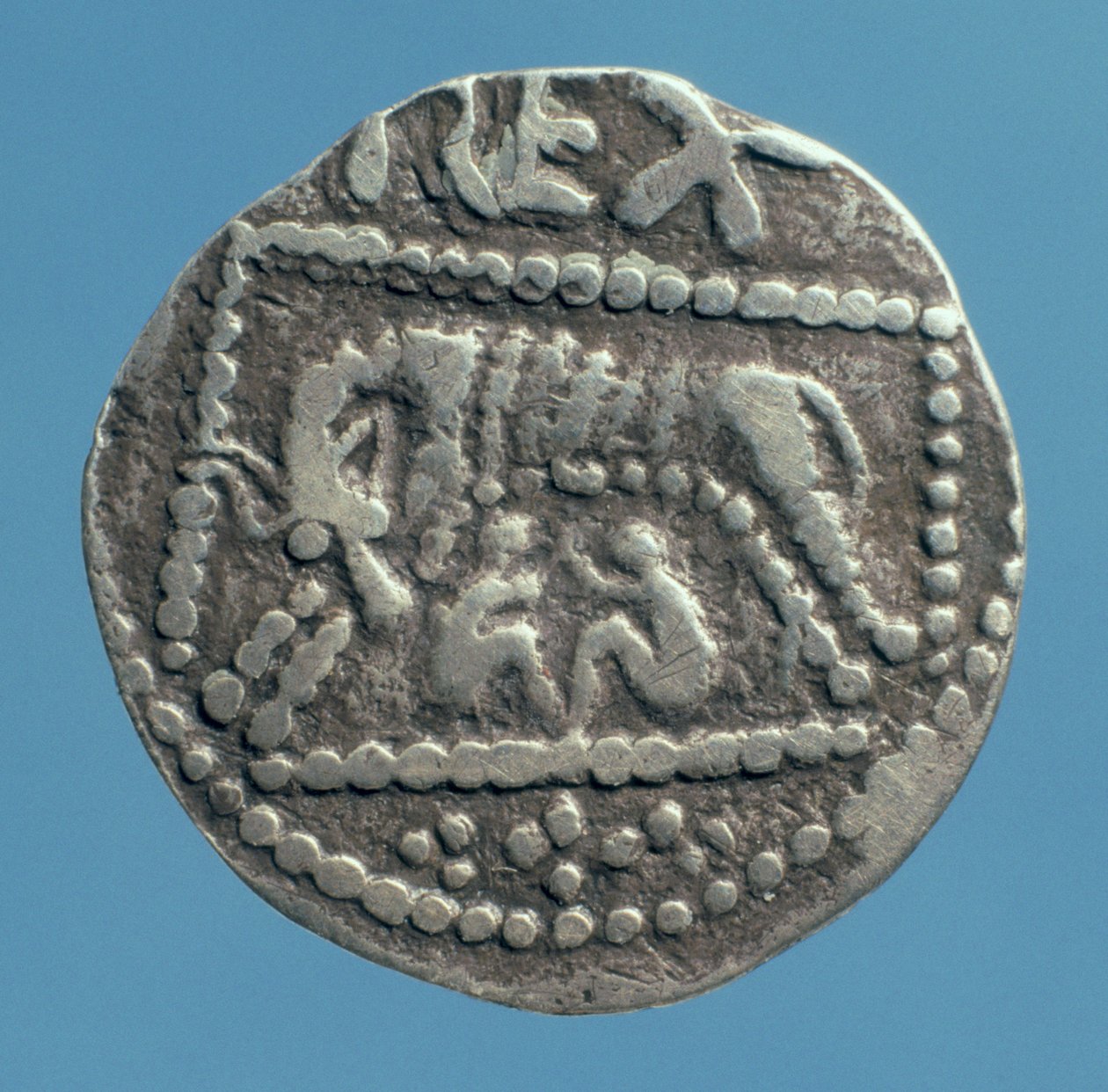 Rückseite eines Pennys von Ethelbert, König von Kent (Silber) von Unbekannt Unbekannt