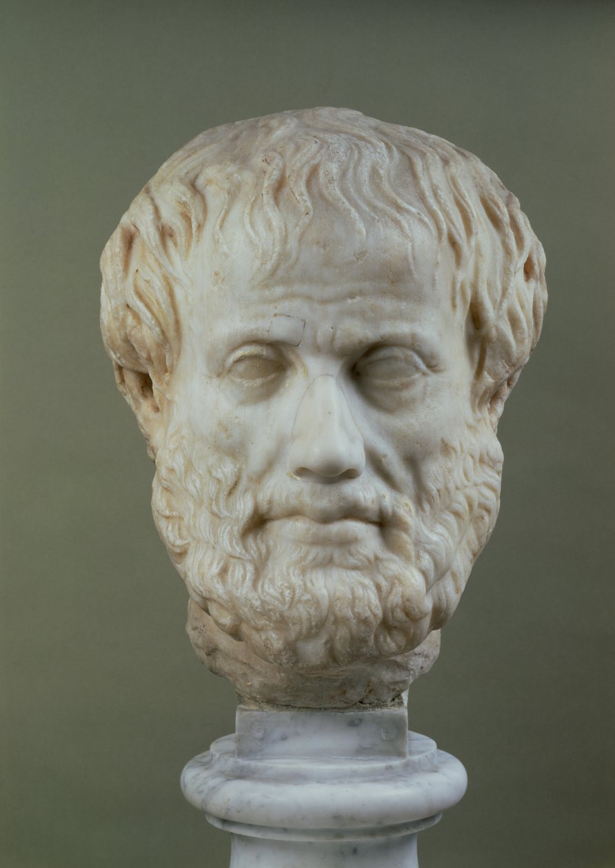 Marmorkopf von Aristoteles von Unbekannt Unbekannt