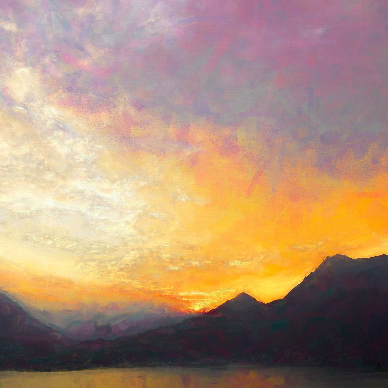 Sonnenuntergang Segeln, 2018 von Unbekannt Unbekannt