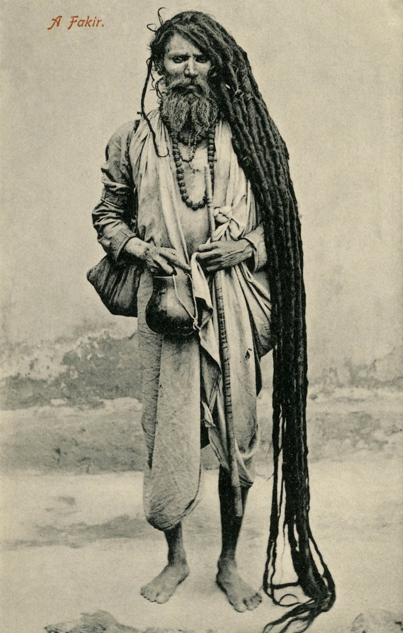 Ein muslimischer Fakir, Indien von Unbekannter Künstler