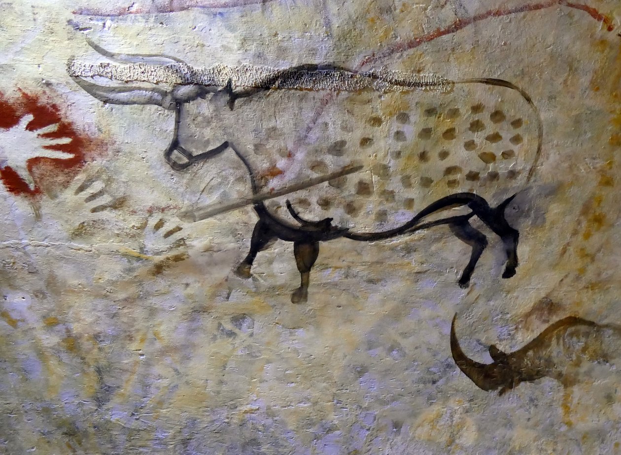 Höhlenmalereien in der Höhle von Altamira von Unbekannter Künstler