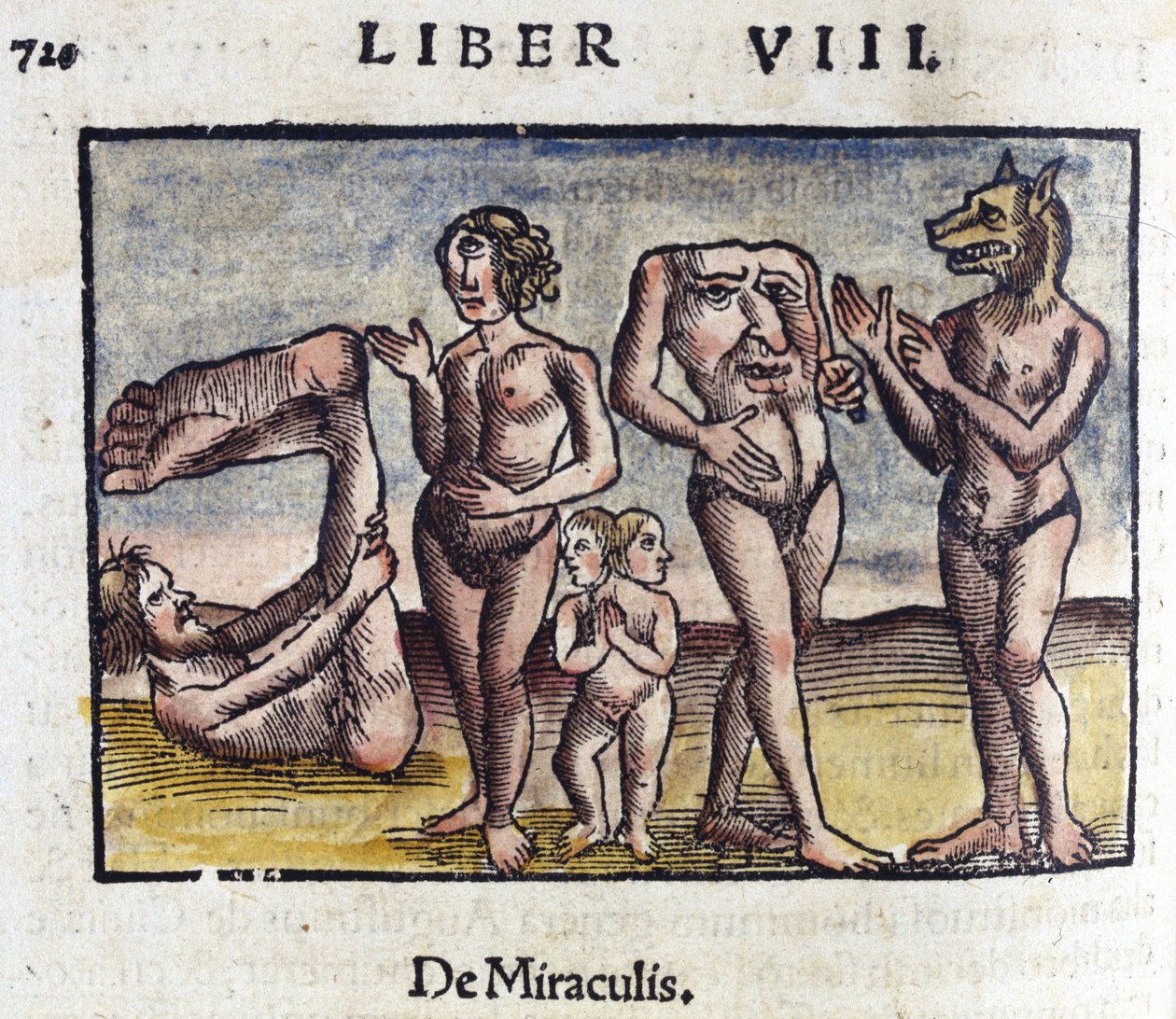 Mythische Kreaturen mit menschlicher Gestalt von Unbekannt