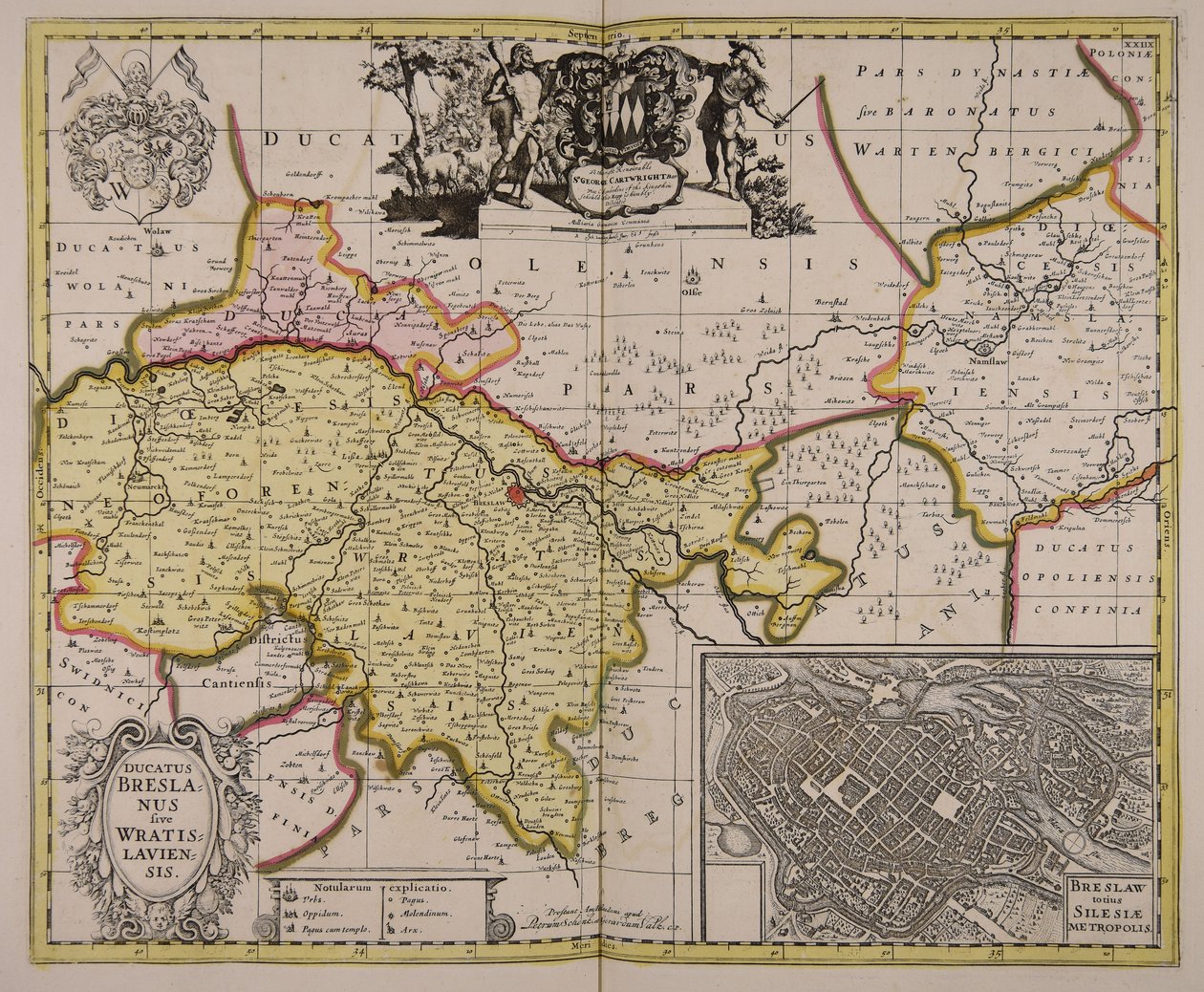 Ducatus Breslanus sive Wratislaviensis von Unbekannter Künstler