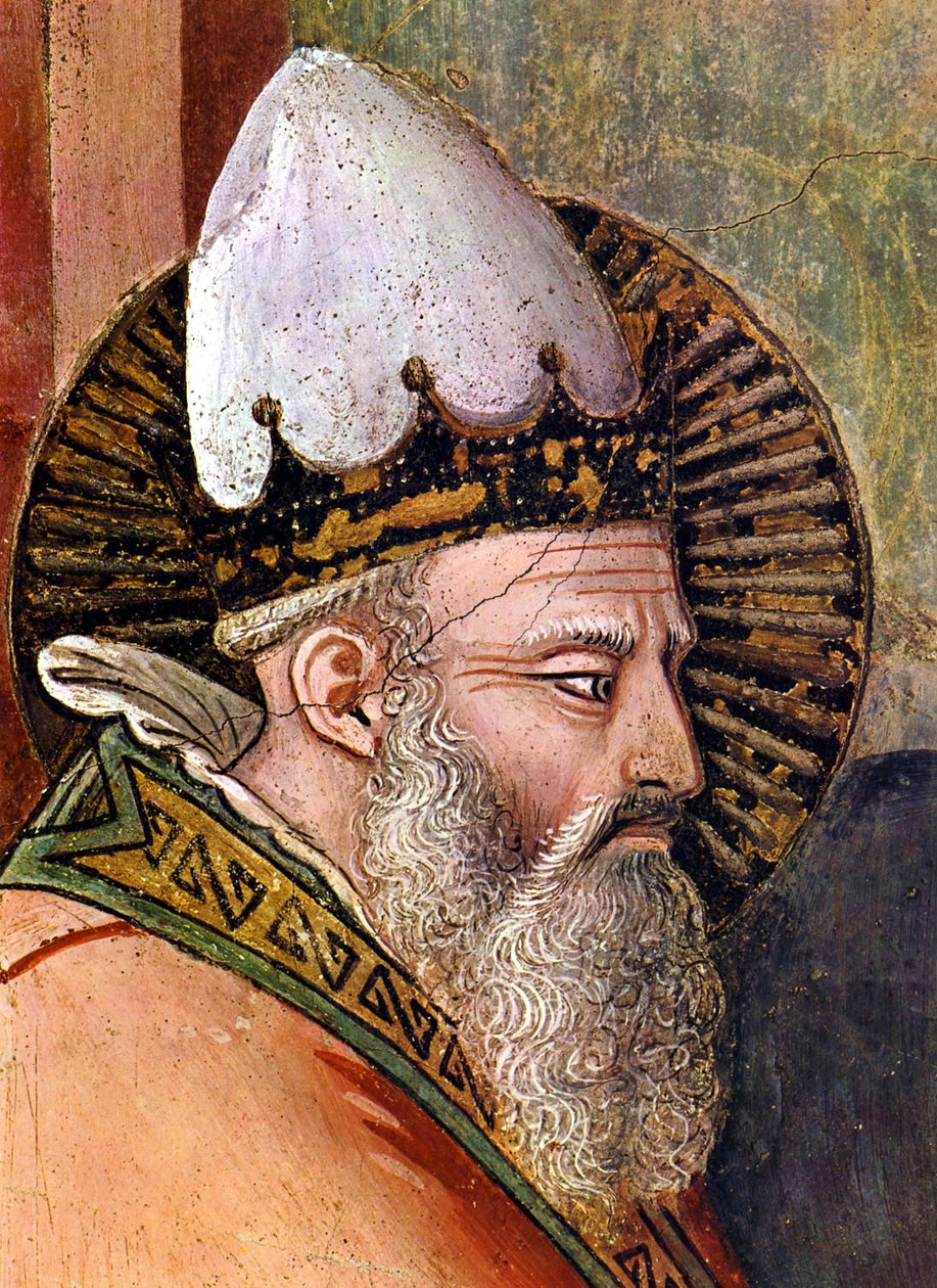 Fresko von Maso di Banco (1341 - 1346), (Detail) von Unbekannter Künstler