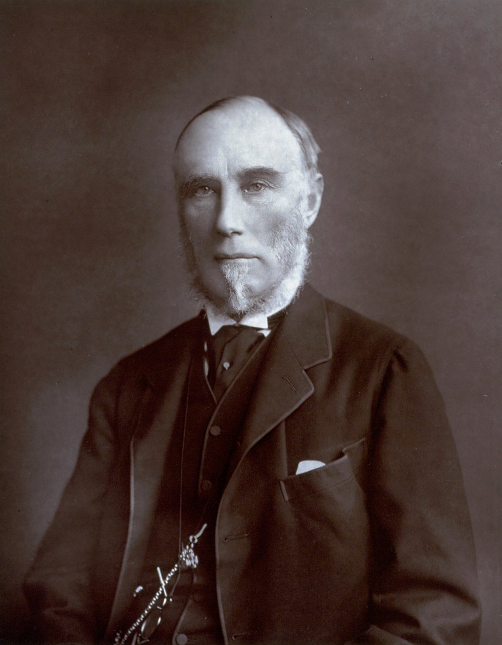 Halbporträt des Vizekönigs von Indien Thomas Baring, Graf von Northbrook von Unbekannter Künstler