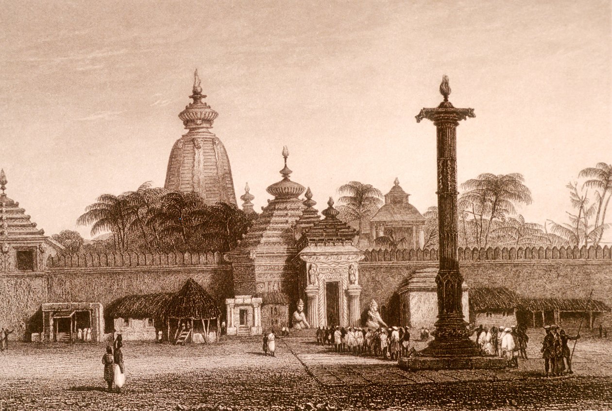 Jaganath-Tempel, Orissa, Indien von Unbekannter Künstler