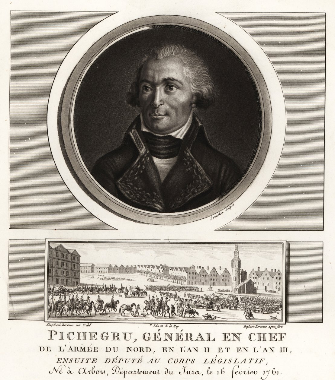 Jean Charles Pichegru, Revolutionsgeneral en Chef de l