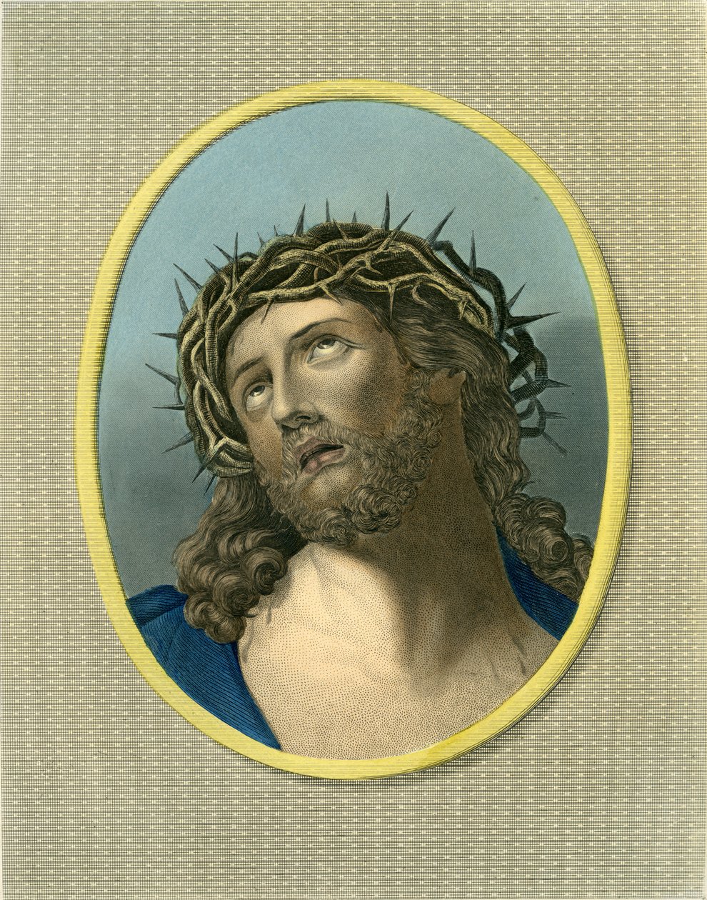 Jesus Christus mit Dornenkrone - Bibel, Neues Testament von Unbekannter Künstler