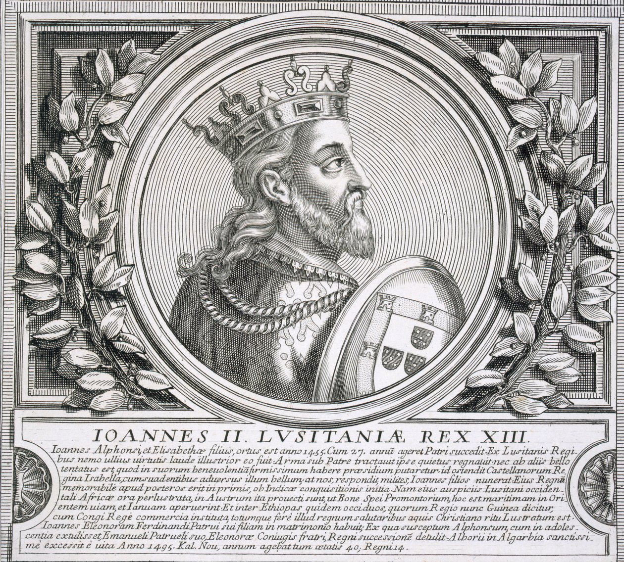 Johann II. von Portugal (Lithografie) von Unbekannt