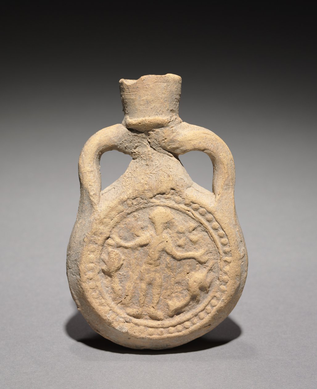 Pilgerflasche mit Sankt Menas, 500-700 von Unbekannt