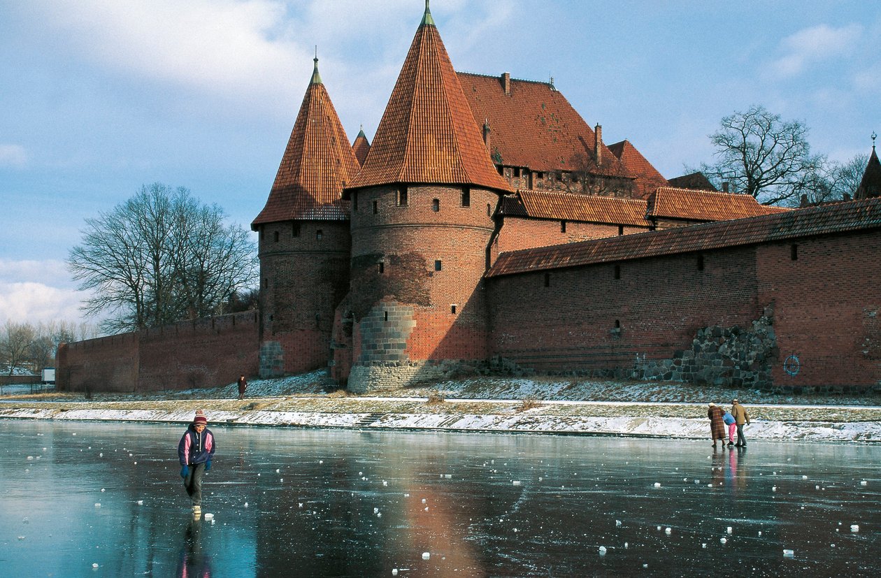 Polen, Pommern, Malbork, Burg, Gotische Festung des Deutschen Ordens von Benjamin Baud